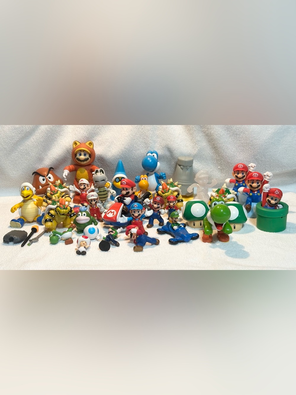 World of Nintendo Super Mario jakks pacific figures lot